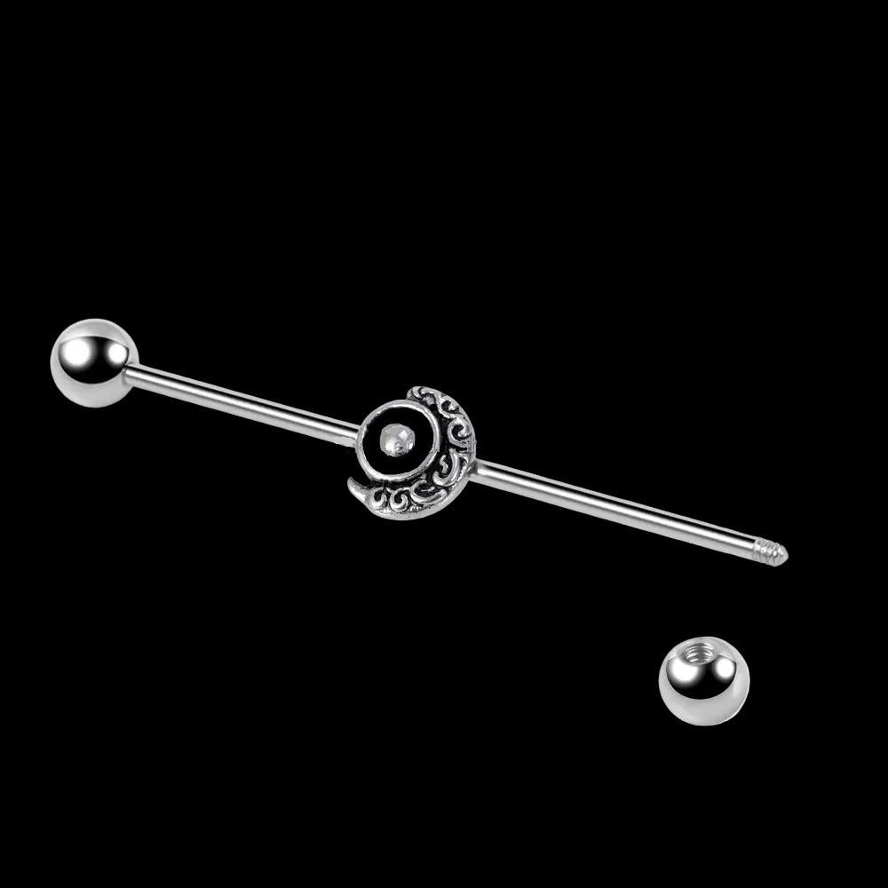 Moon industrial piercing